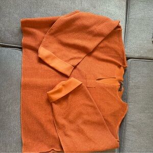 Urban Outfitters Vibrant Orange Knit Top